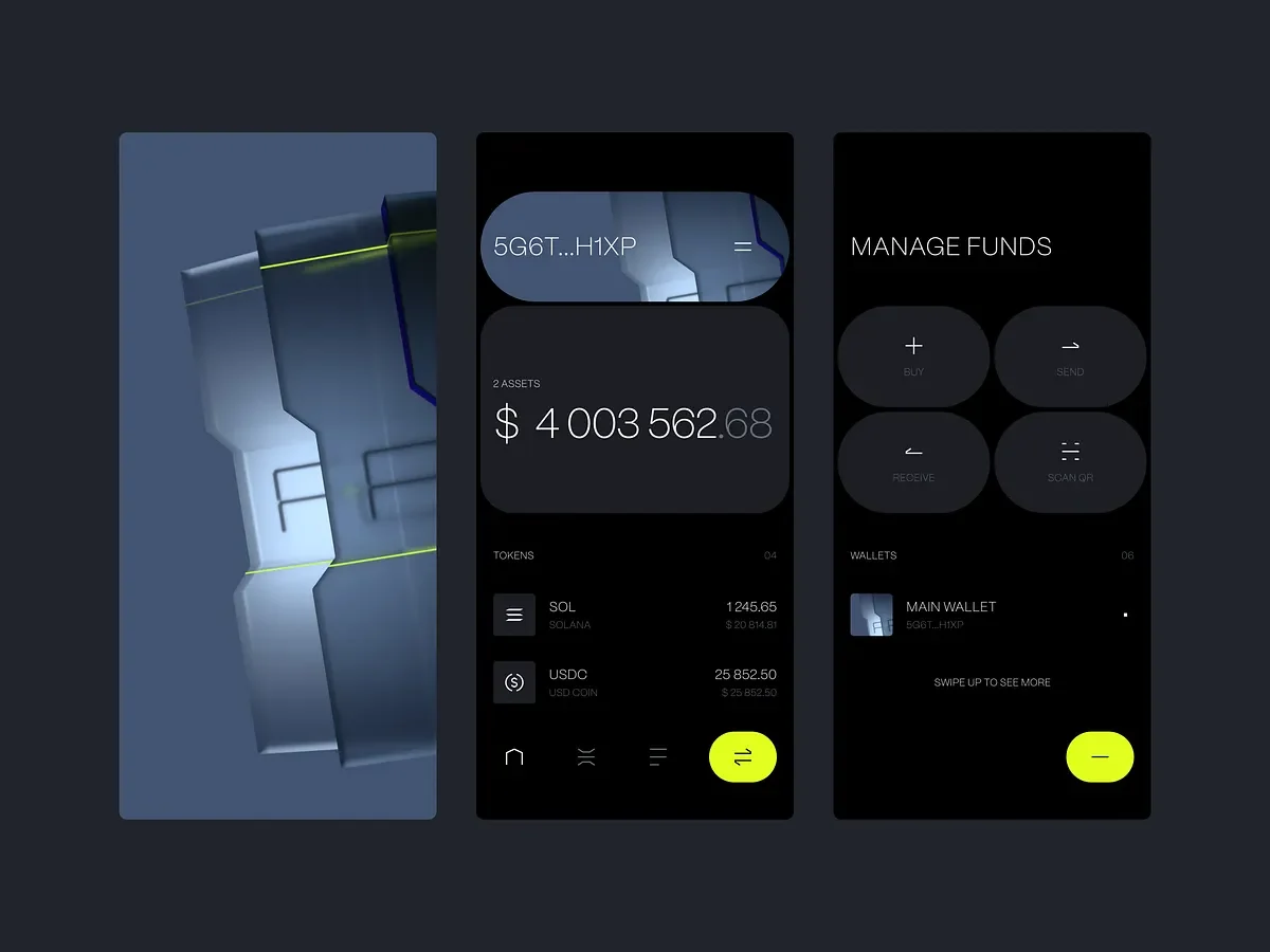 Wallet - Quick Actions
